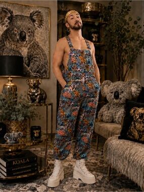 Limited Edition Romero Britto x San Diego Zoo Wildlife Alliance Adult S Overalls